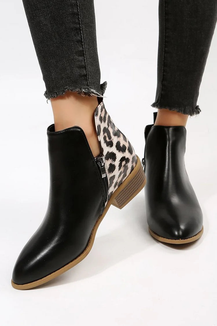 CHELSEA ANIMAL PRINT ANKLE BOOT