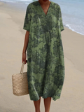 Manju - Vintage Flower Dress