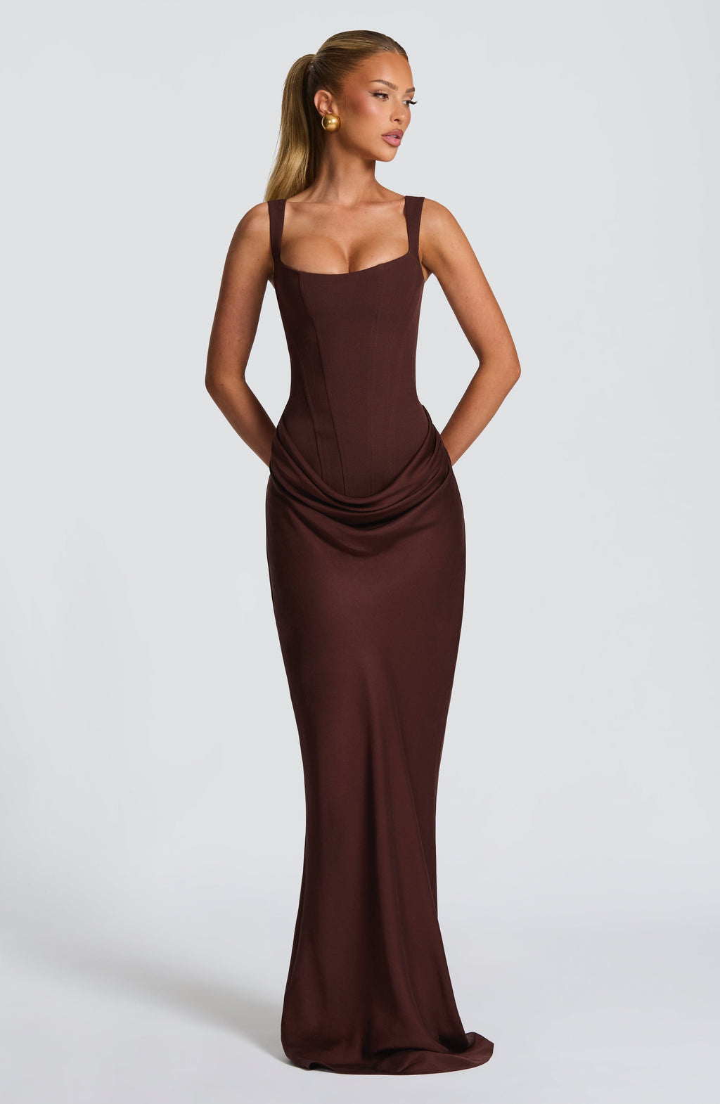 ELENA™ | MAXI DRESS WITH HOURGLASS SHAPE