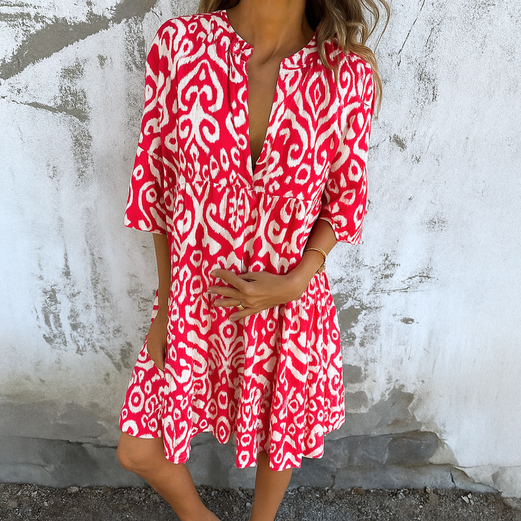 Dolores™ | Chic V-Neck Dress