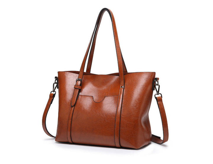Sophia - Refined Elegance Leather Tote Bag