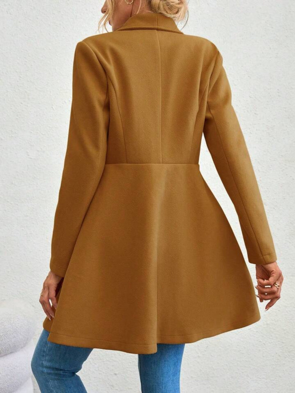 Ella™ - Elegant Button-Up Coat