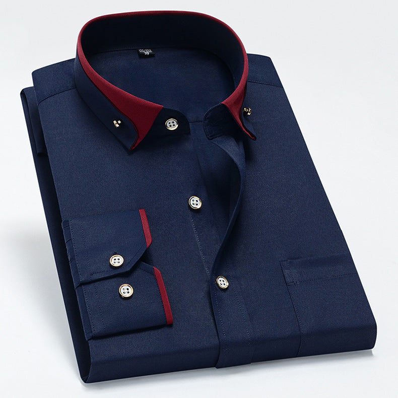 Adalbert | Classic Long Sleeve Cotton Shirt