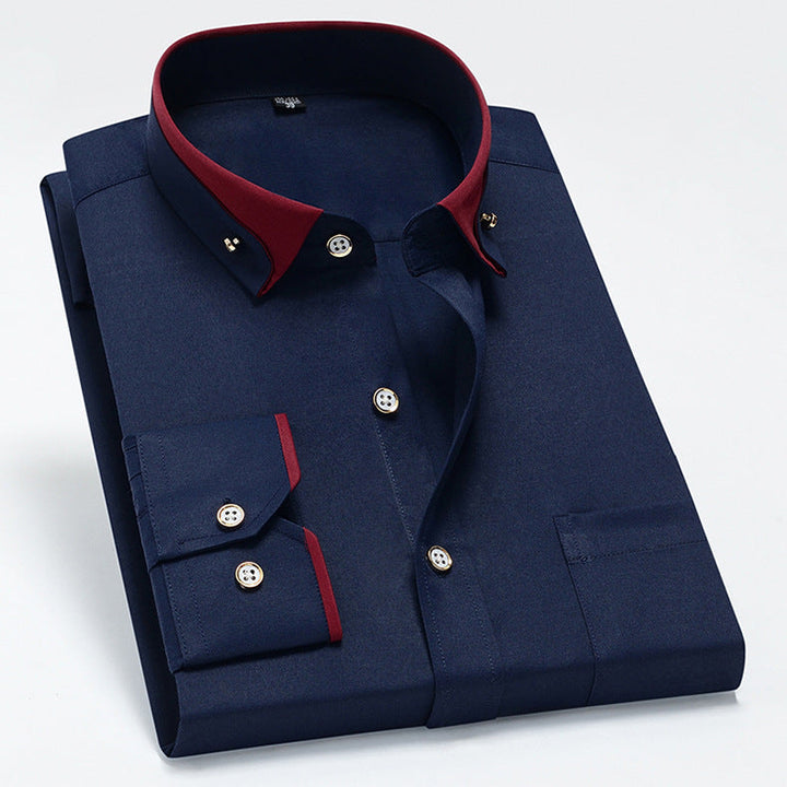 Adalbert | Classic Long Sleeve Cotton Shirt