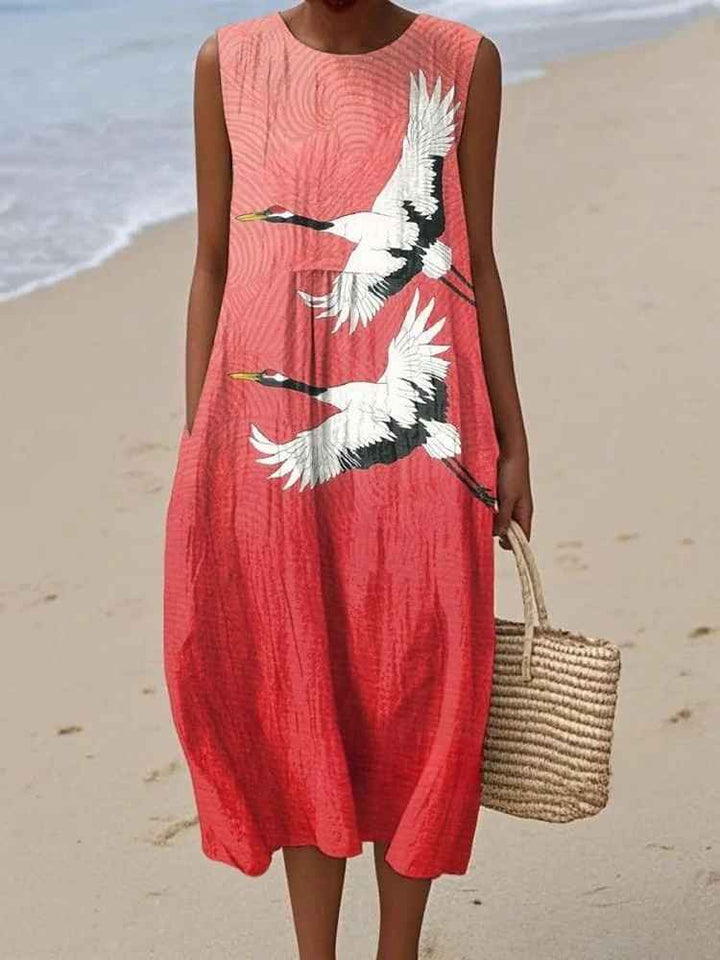 Kimberly - Animal Print Vintage Dress