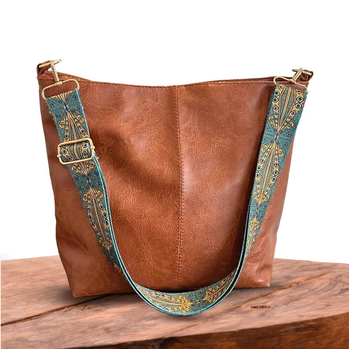Chelsey’s Vintage Charm | Leather Shoulder Bag Dummy