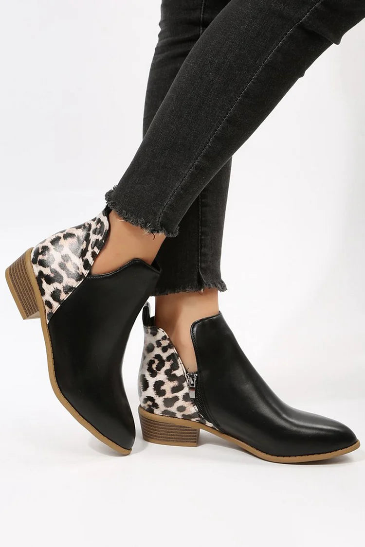 CHELSEA ANIMAL PRINT ANKLE BOOT
