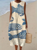Jennifer - Animal Print Vintage Dress