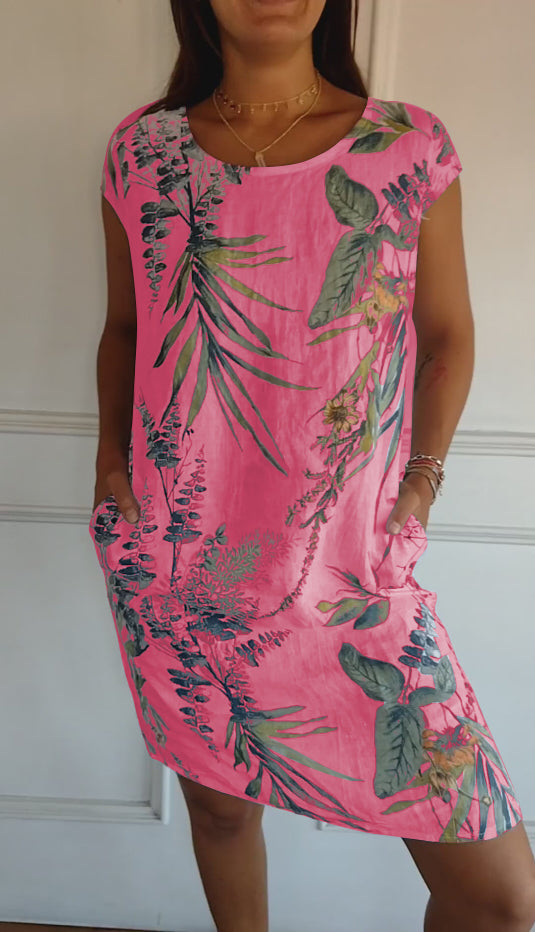 Lillian™ - Relaxed Fit Printed Dress