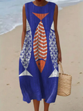 Hannah - Animal Print Vintage Dress