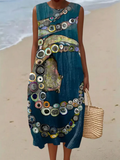 Stephanie - Animal Print Vintage Dress