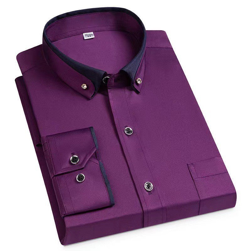 Adalbert | Classic Long Sleeve Cotton Shirt