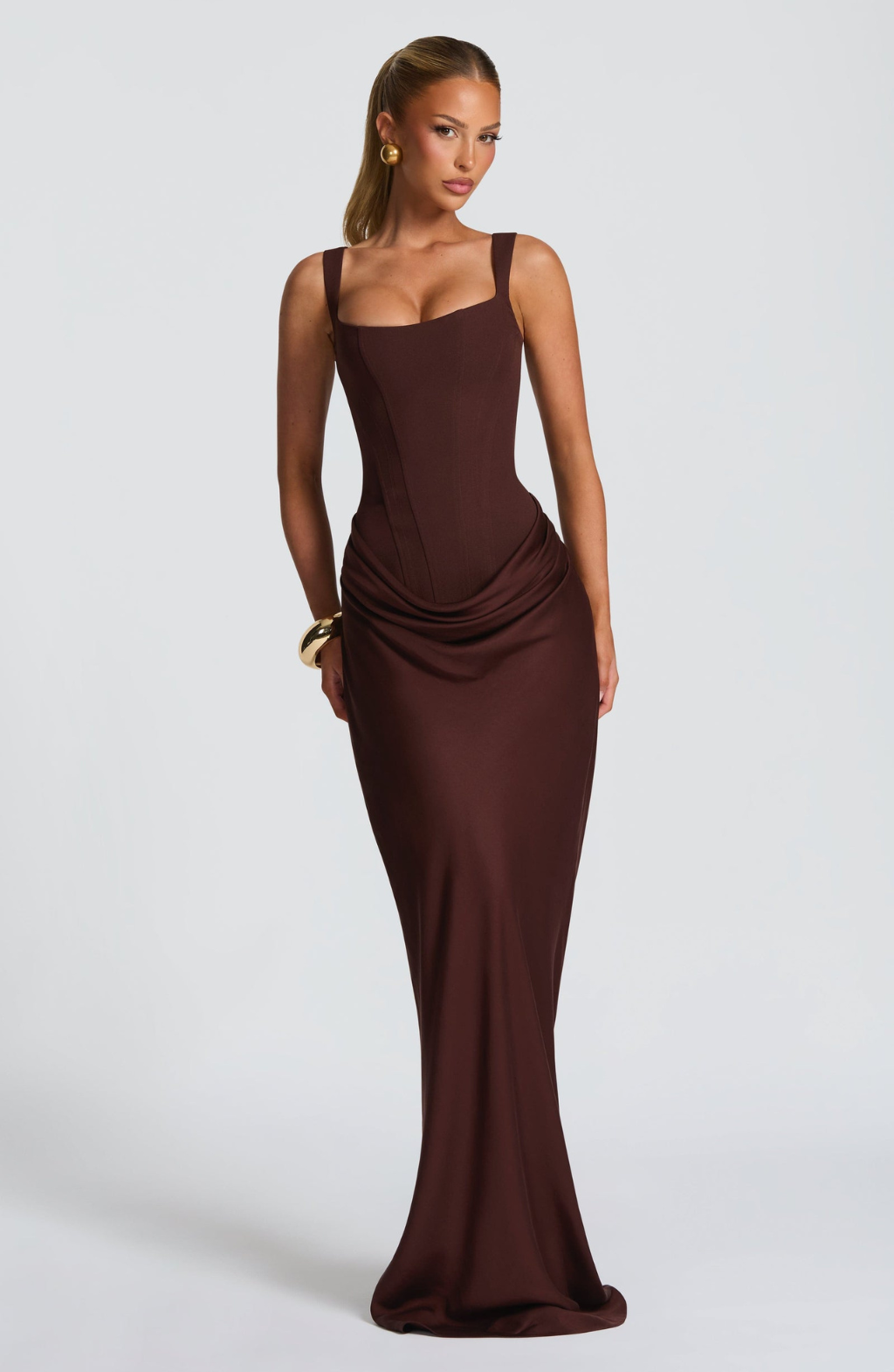 ELENA™ | MAXI DRESS WITH HOURGLASS SHAPE