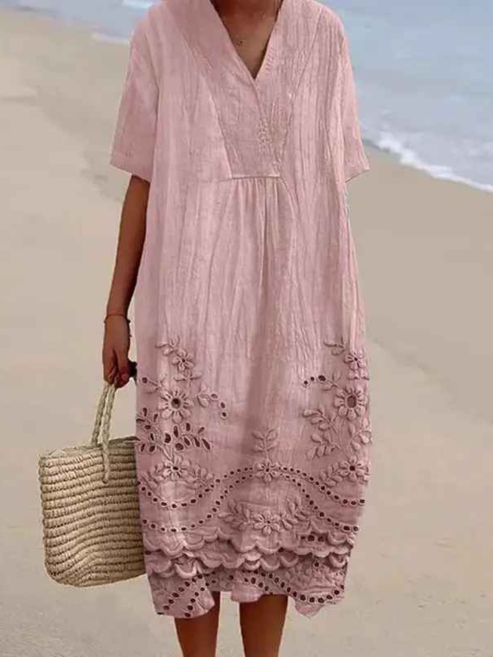 Danielle - Floral Print Maxi Dress