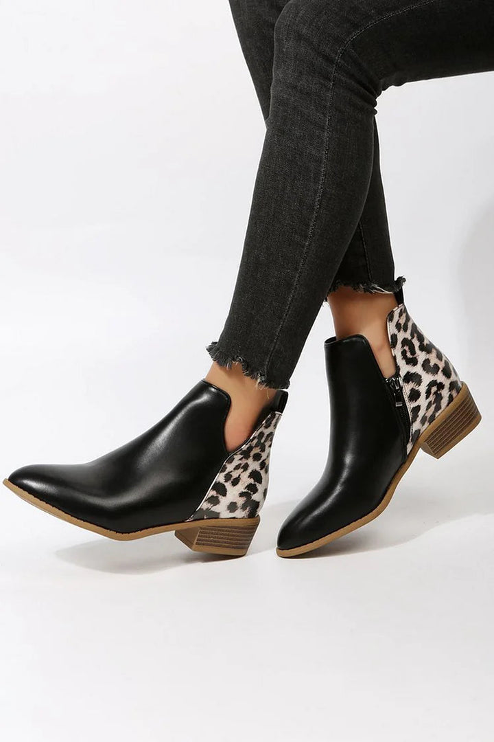 CHELSEA ANIMAL PRINT ANKLE BOOT