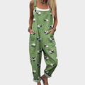 Alice - Comfortable Printed Overalls