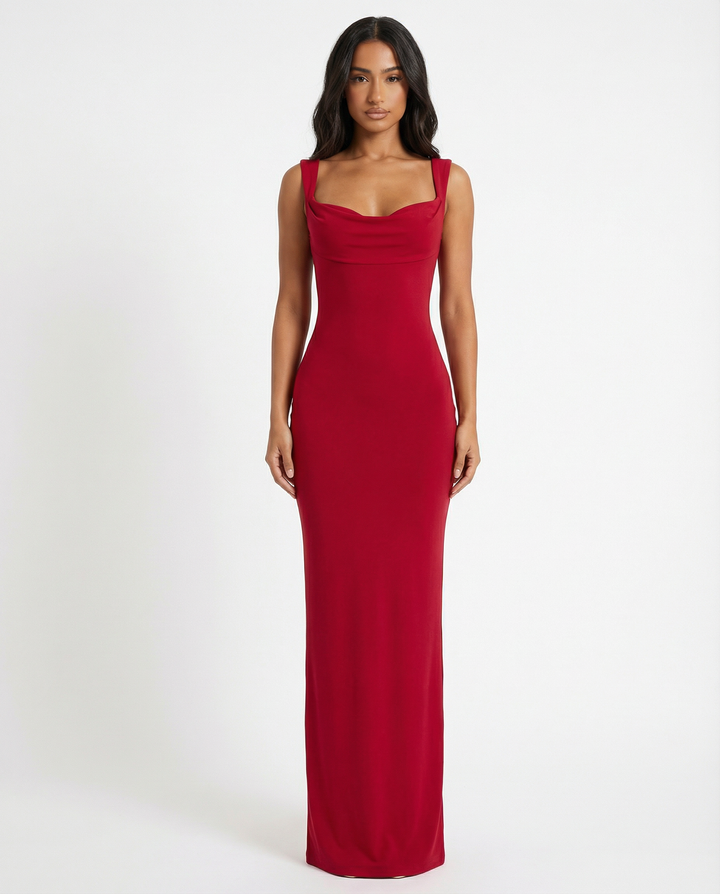 Mae | Backless Maxi Dress