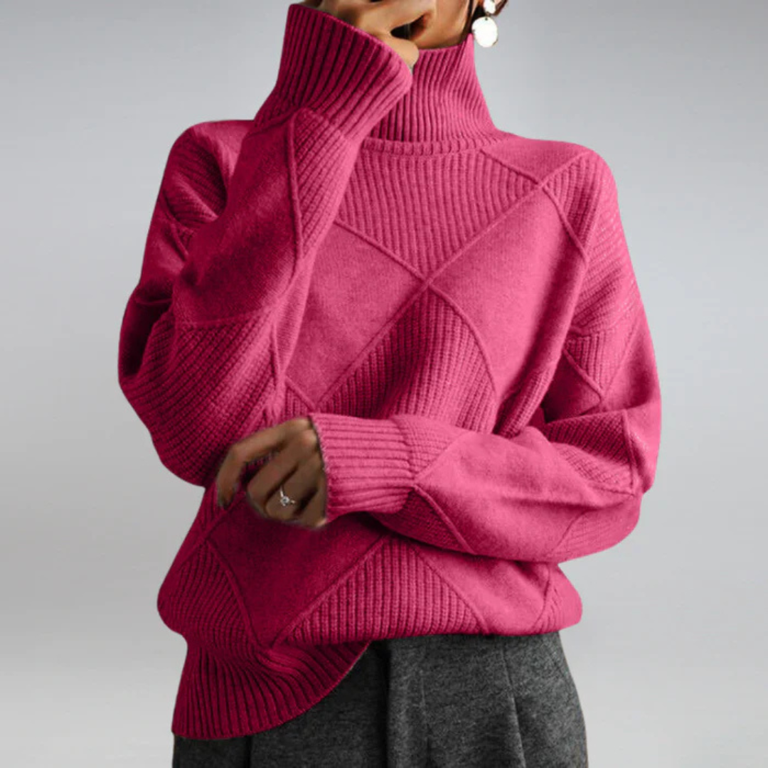 Anne | Luxurious Turtleneck Sweater