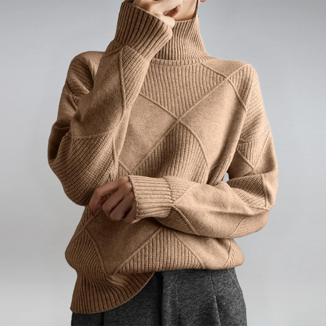 Anne | Luxurious Turtleneck Sweater