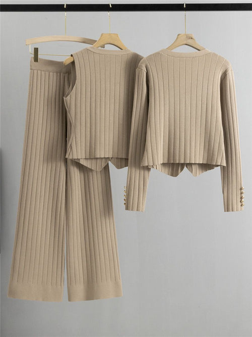 Amelia™ - Elegant Vest Co-Ord Set
