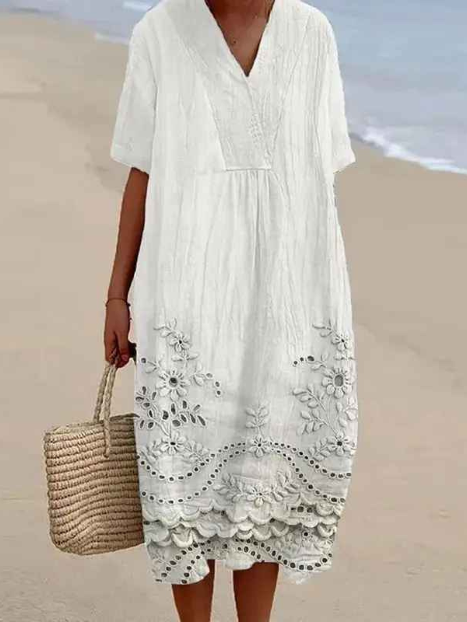 Danielle - Floral Print Maxi Dress