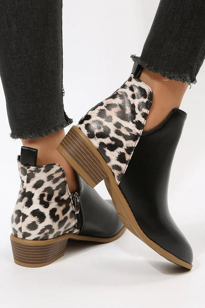 CHELSEA ANIMAL PRINT ANKLE BOOT