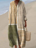 Allison - Boho Vintage Maxi Dress