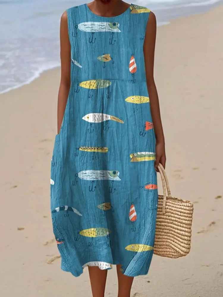 Jennifer - Animal Print Vintage Dress