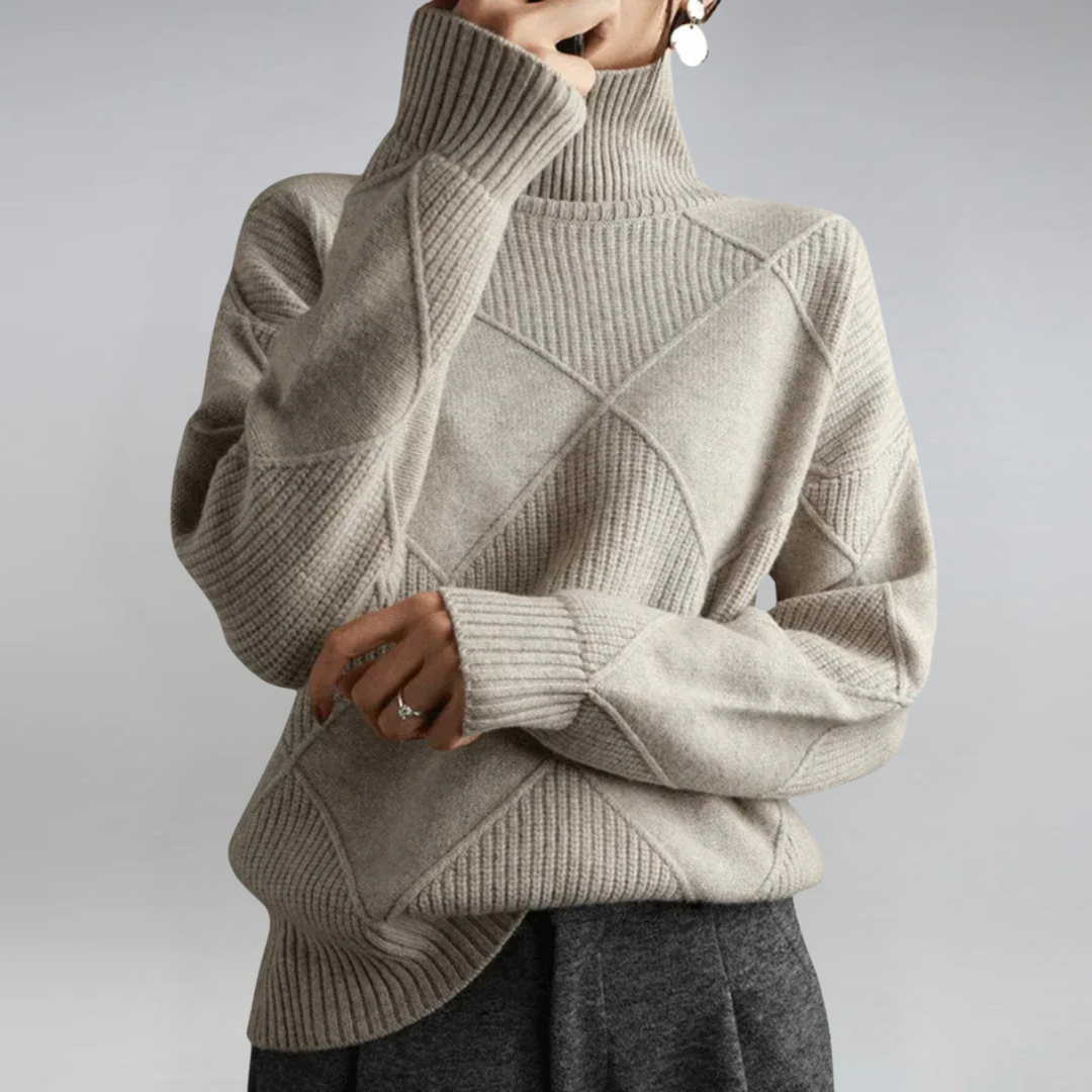 Anne | Luxurious Turtleneck Sweater