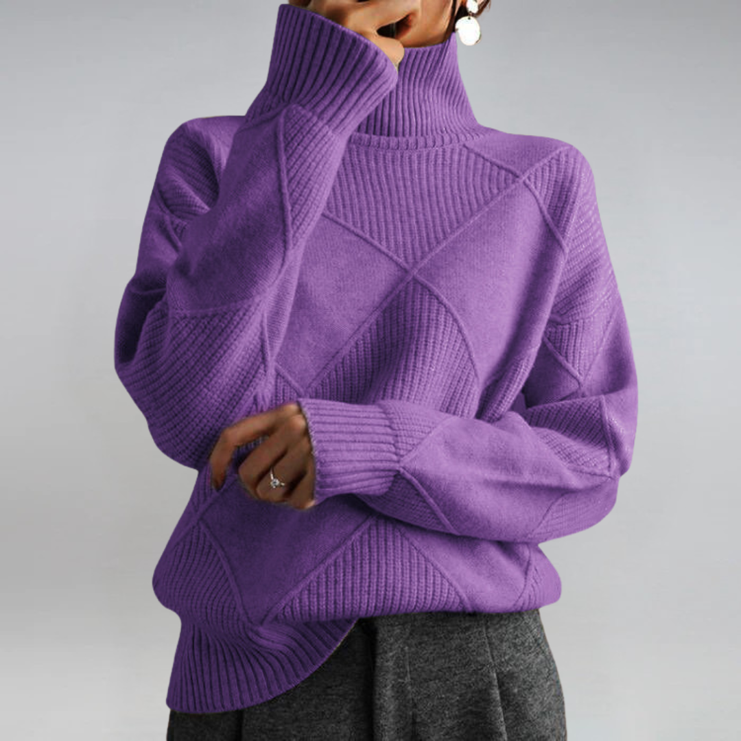 Anne | Luxurious Turtleneck Sweater