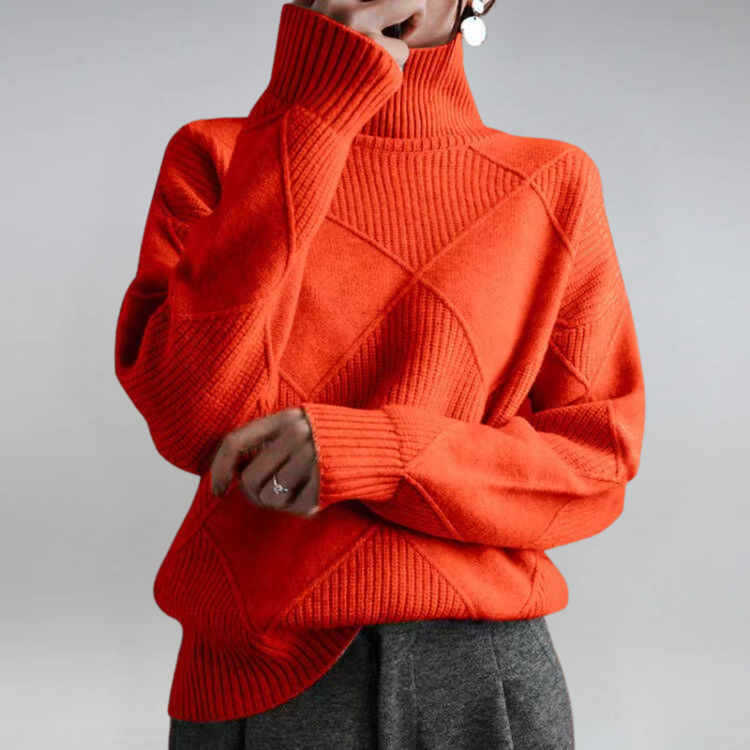 Anne | Luxurious Turtleneck Sweater