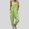 Ningning - Comfortable Printed Overalls