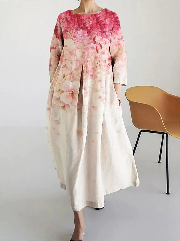 IVY™ | Flattering Summer Floral Maxi Dress
