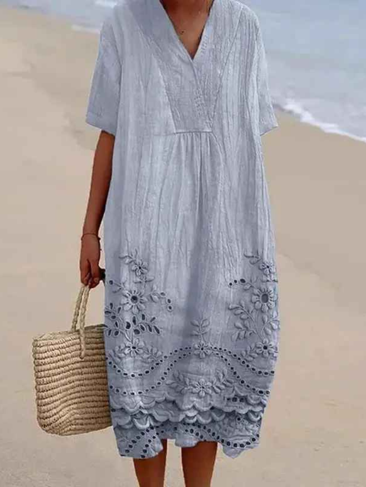 Danielle - Floral Print Maxi Dress