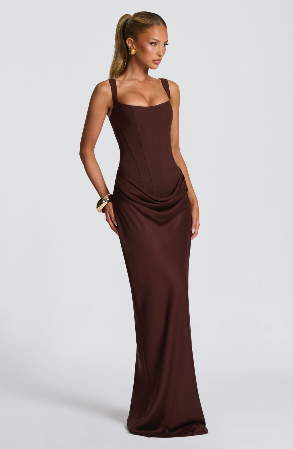 ELENA™ | MAXI DRESS WITH HOURGLASS SHAPE