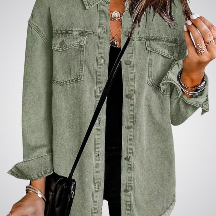 Mathilde™ - Classic Denim Jacket for Everyday Wear