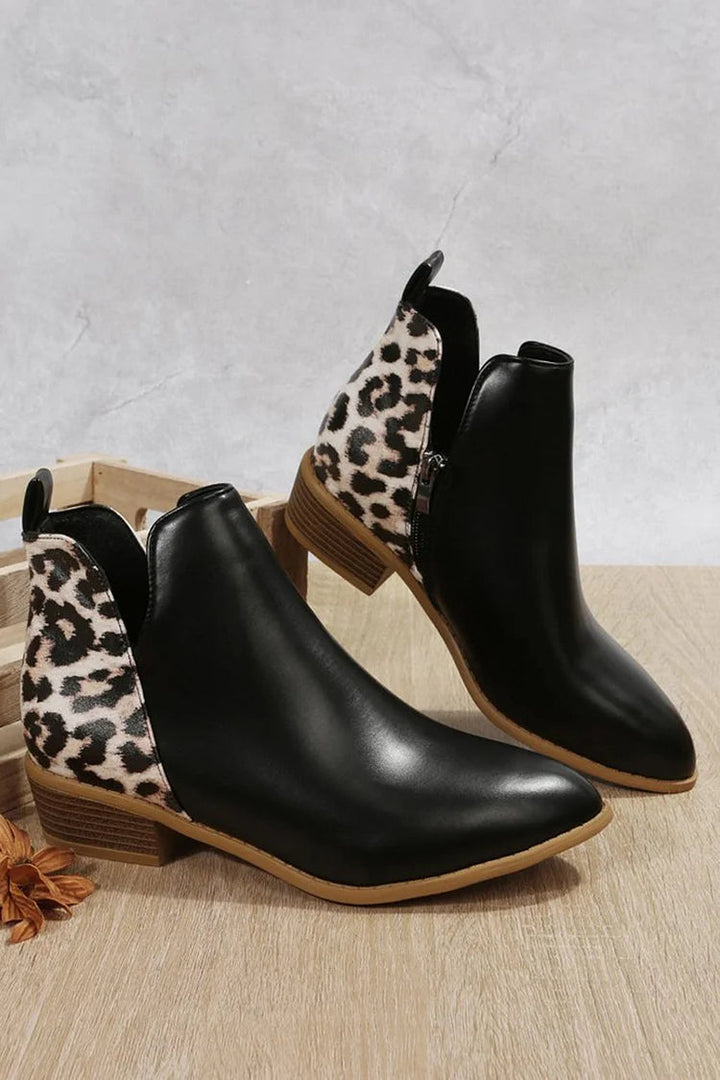 CHELSEA ANIMAL PRINT ANKLE BOOT