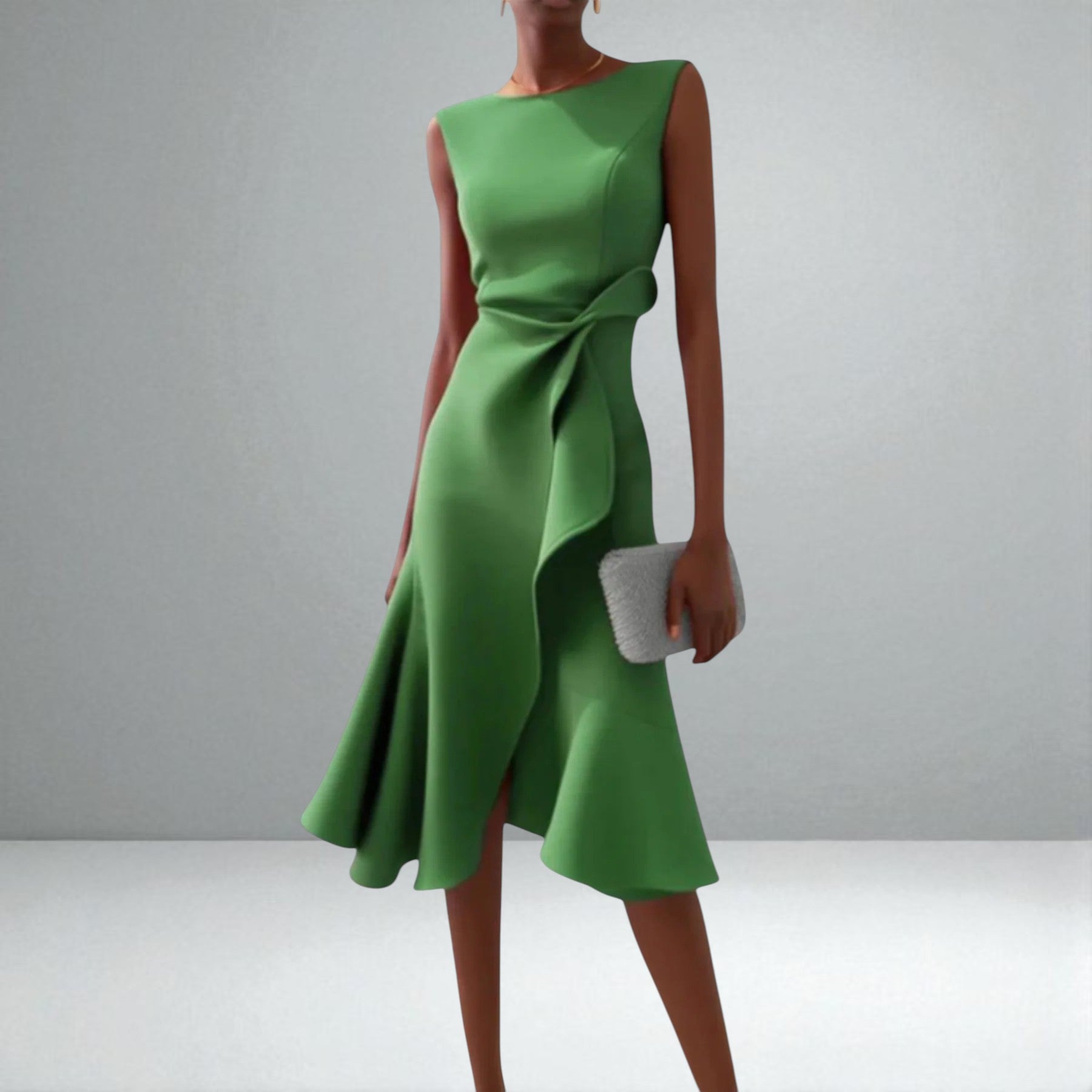 The Juliette Draped Midi Dress