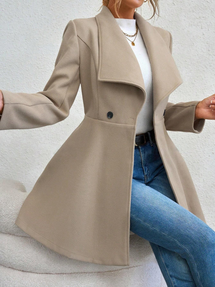 Ella™ - Elegant Button-Up Coat
