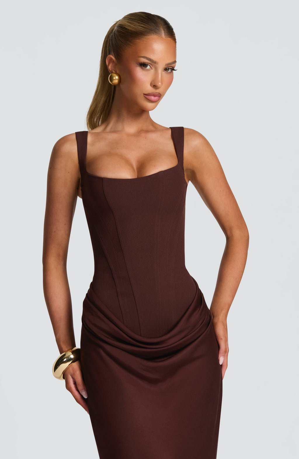 ELENA™ | MAXI DRESS WITH HOURGLASS SHAPE