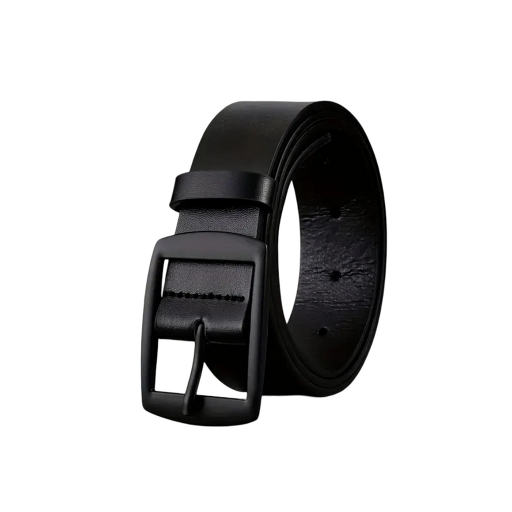 Milan - Belt with Square Alloy Buckle