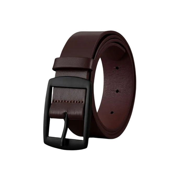 Milan - Belt with Square Alloy Buckle