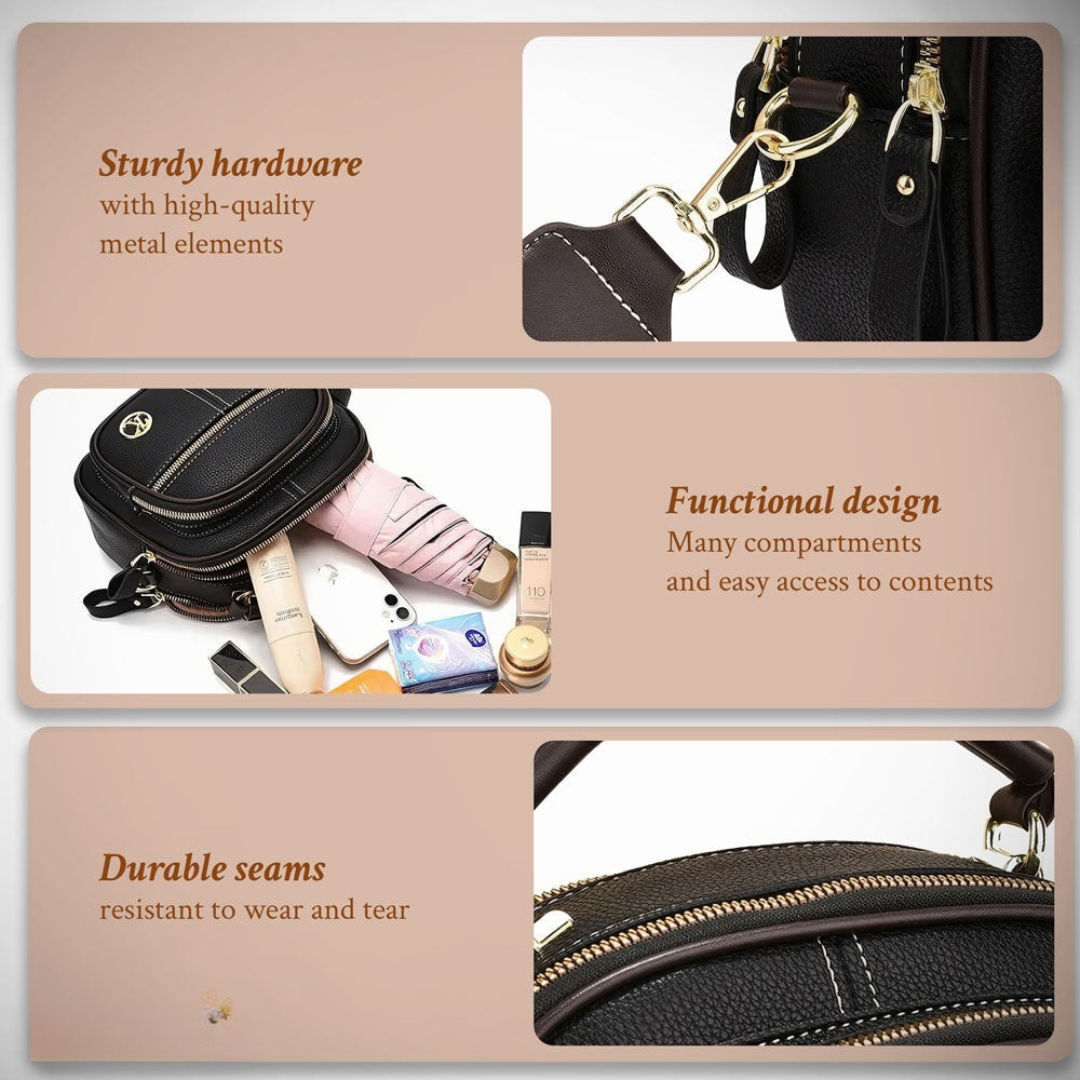 Gertrud's Timeless Elegance | Stylish Bag with Shoulder Strap