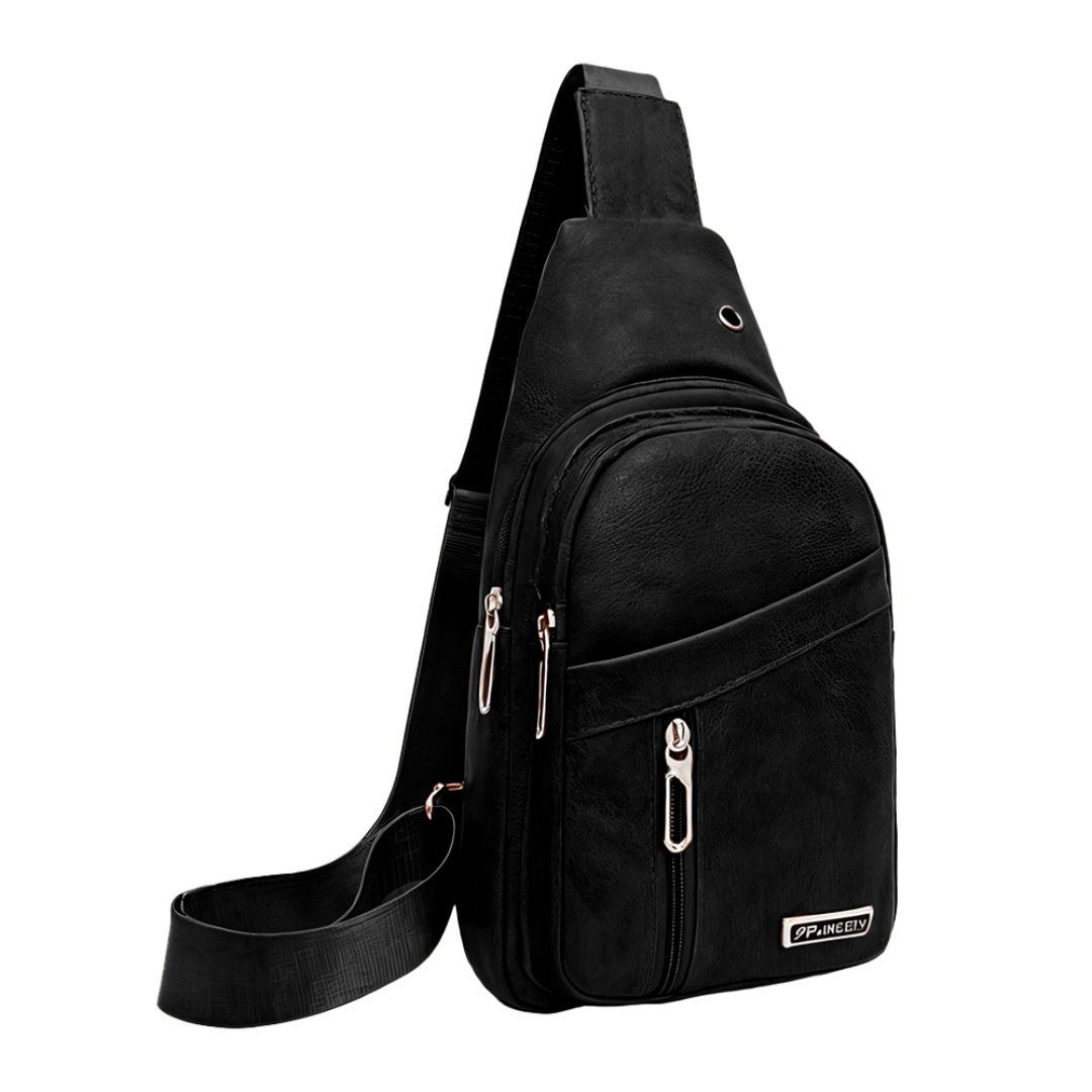 Lennox | Leather Sport Crossbody Bag for Men