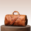Montgomery | Genuine Top-Grain Leather Duffel Crossbody Bag