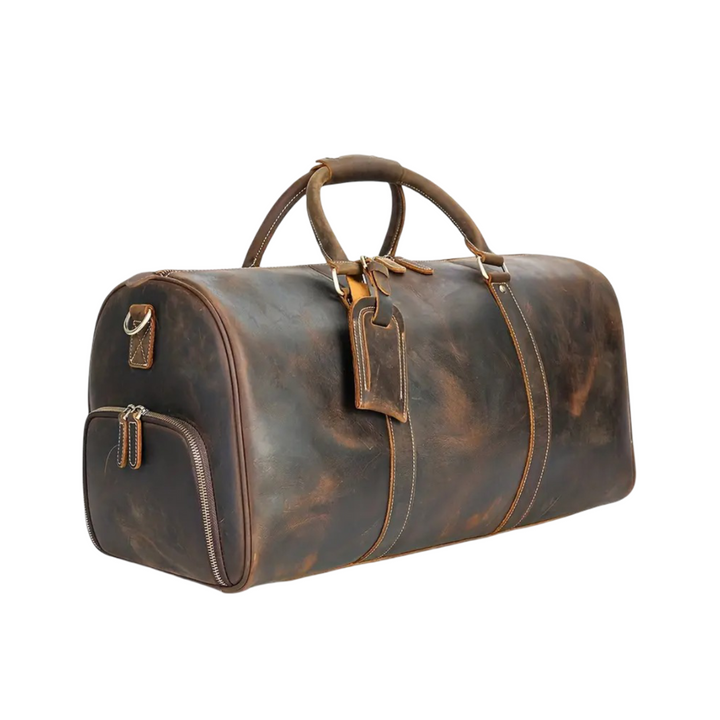 Arden | Classic Leather Duffel Bag