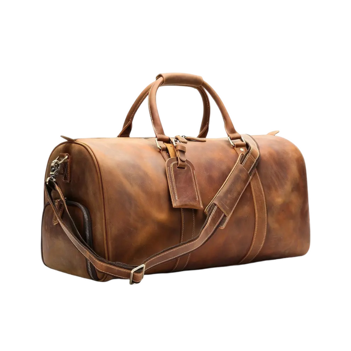Arden | Classic Leather Duffel Bag
