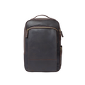 Bogen - Leather Laptop Bag in Backpack Form