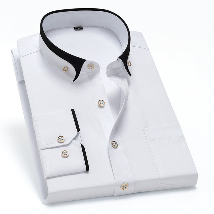 Adalbert | Classic Long Sleeve Cotton Shirt