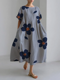 SOPHIA™ | Flattering Summer Floral Maxi Dress